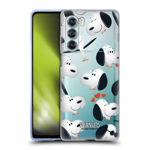 Peanuts Character Patterns Snoopy Soft Gel Case for Motorola Edge S30 / Moto G200 5G