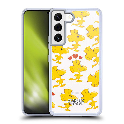 Peanuts Character Patterns Woodstock Soft Gel Case for Samsung Galaxy S22 5G & MagSafe