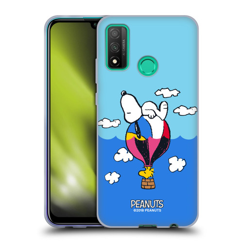 Peanuts Halfs And Laughs Snoopy & Woodstock Balloon Soft Gel Case for Huawei P Smart (2020)