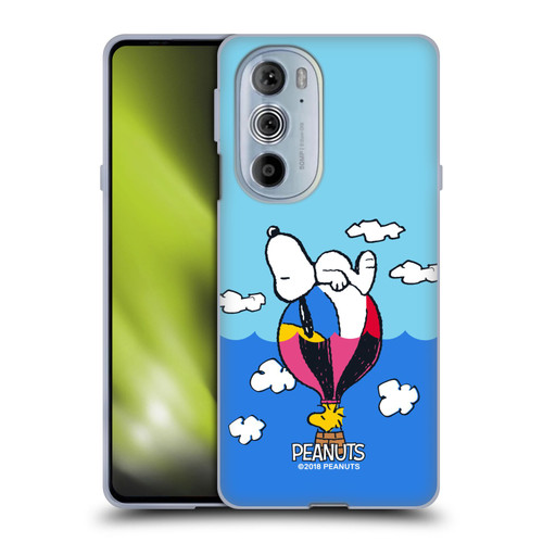 Peanuts Halfs And Laughs Snoopy & Woodstock Balloon Soft Gel Case for Motorola Edge X30