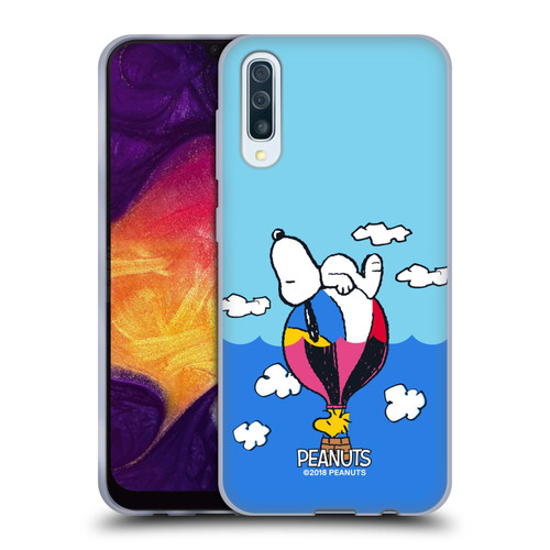 Peanuts Halfs And Laughs Snoopy & Woodstock Balloon Soft Gel Case for Samsung Galaxy A50/A30s (2019)