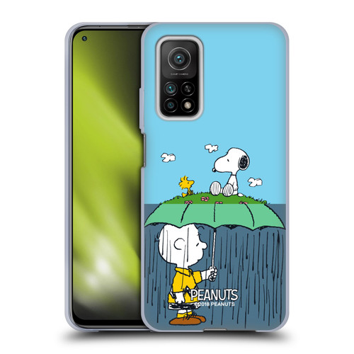 Peanuts Halfs And Laughs Charlie, Snoppy & Woodstock Soft Gel Case for Xiaomi Mi 10T 5G