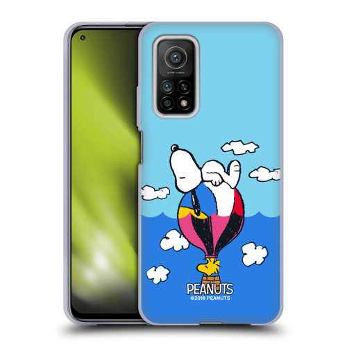 Peanuts Halfs And Laughs Snoopy & Woodstock Balloon Soft Gel Case for Xiaomi Mi 10T 5G