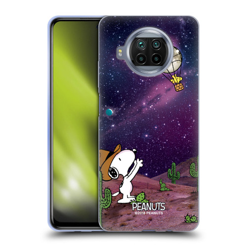 Peanuts Snoopy Space Cowboy Nebula Balloon Woodstock Soft Gel Case for Xiaomi Mi 10T Lite 5G