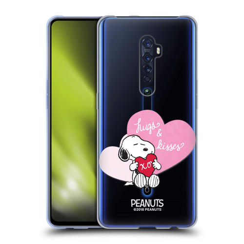 Peanuts Sealed With A Kiss Snoopy Hugs And Kisses Soft Gel Case for OPPO Reno 2