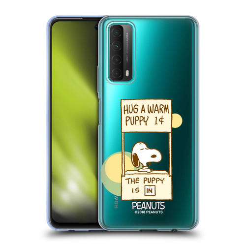 Peanuts Snoopy Hug Warm Soft Gel Case for Huawei P Smart (2021)