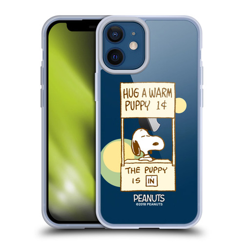 Peanuts Snoopy Hug Warm Soft Gel Case for Apple iPhone 12 Mini & MagSafe
