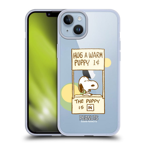 Peanuts Snoopy Hug Warm Soft Gel Case for Apple iPhone 14 Plus & MagSafe
