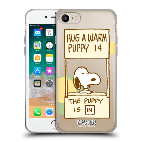 Peanuts Snoopy Hug Warm Soft Gel Case for Apple iPhone 7 / 8 / SE 2020 & 2022 & MagSafe