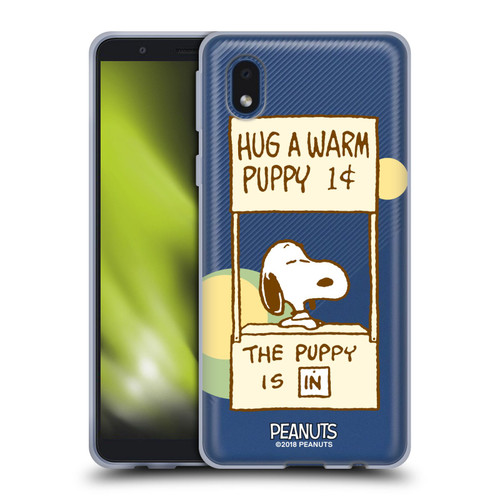 Peanuts Snoopy Hug Warm Soft Gel Case for Samsung Galaxy A01 Core (2020)