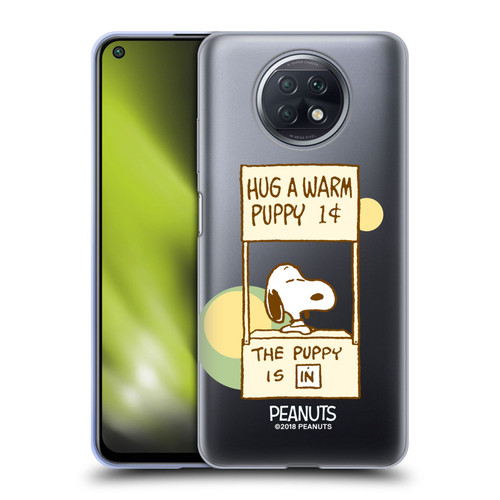 Peanuts Snoopy Hug Warm Soft Gel Case for Xiaomi Redmi Note 9T 5G
