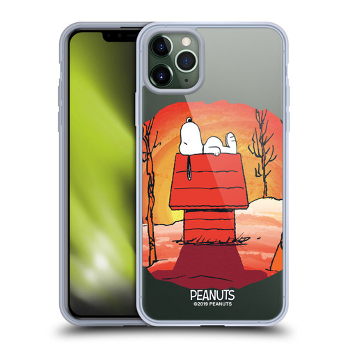 Peanuts Spooktacular Snoopy Soft Gel Case for Apple iPhone 11 Pro Max & MagSafe