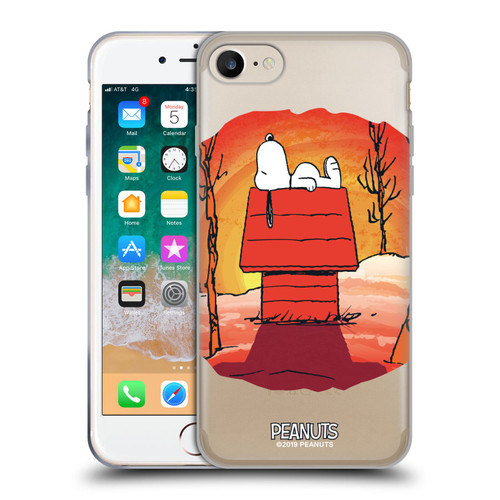 Peanuts Spooktacular Snoopy Soft Gel Case for Apple iPhone 7 / 8 / SE 2020 & 2022 & MagSafe