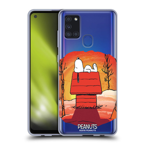 Peanuts Spooktacular Snoopy Soft Gel Case for Samsung Galaxy A21s (2020)