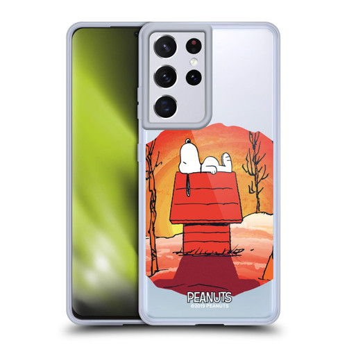 Peanuts Spooktacular Snoopy Soft Gel Case for Samsung Galaxy S21 Ultra 5G & MagSafe