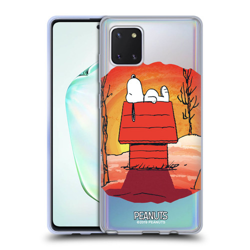 Peanuts Spooktacular Snoopy Soft Gel Case for Samsung Galaxy Note10 Lite