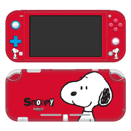 Peanuts Character Graphics Snoopy Vinyl Sticker Skin Decal Cover for Nintendo Switch Lite
