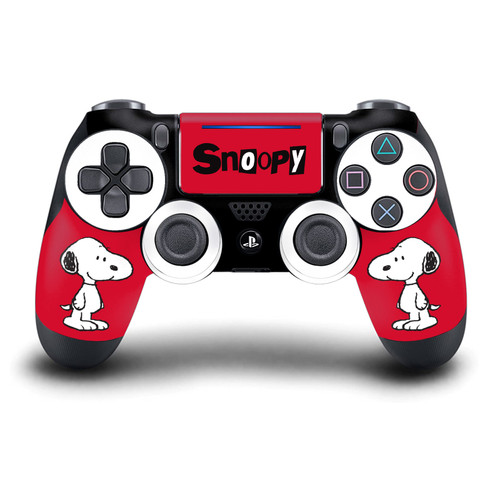 Peanuts Character Graphics Snoopy Vinyl Sticker Skin Decal Cover for Sony DualShock 4 Controller