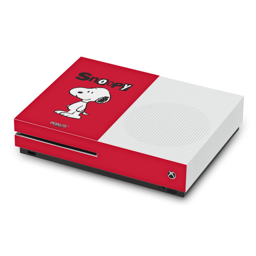 Peanuts Character Graphics Snoopy Vinyl Sticker Skin Decal Cover for Microsoft Xbox One S Console