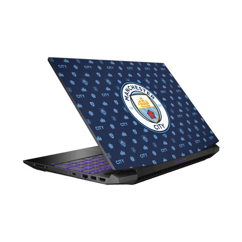 Manchester City Man City FC Art Logo Pattern Vinyl Sticker Skin Decal Cover for HP Pavilion 15.6" 15-dk0047TX