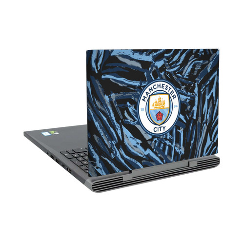 Manchester City Man City FC Art Abstract Brush Vinyl Sticker Skin Decal Cover for Dell Inspiron 15 7000 P65F