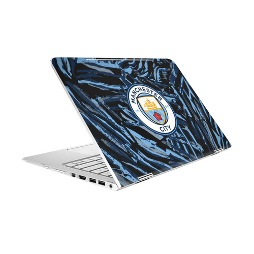 Manchester City Man City FC Art Abstract Brush Vinyl Sticker Skin Decal Cover for HP Spectre Pro X360 G2