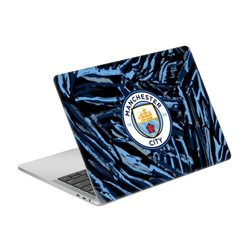 Manchester City Man City FC Art Abstract Brush Vinyl Sticker Skin Decal Cover for Apple MacBook Pro 13.3" A1708