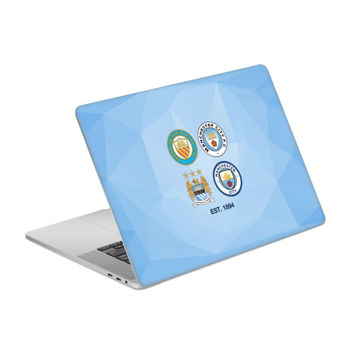 Manchester City Man City FC Art 1894 Sky Blue Geometric Vinyl Sticker Skin Decal Cover for Apple MacBook Pro 16" A2141