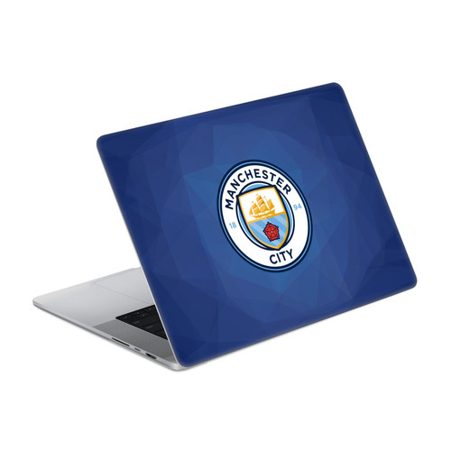 Manchester City Man City FC Art Navy Blue Geometric Vinyl Sticker Skin Decal Cover for Apple MacBook Pro 16" A2485