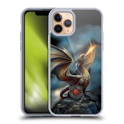 Anne Stokes Dragons Noble Soft Gel Case for Apple iPhone 11 Pro