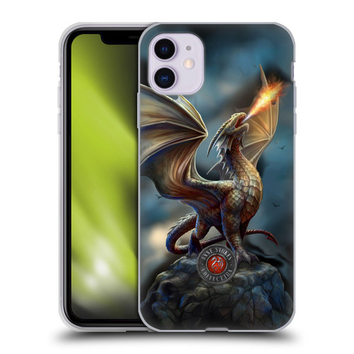 Anne Stokes Dragons Noble Soft Gel Case for Apple iPhone 11