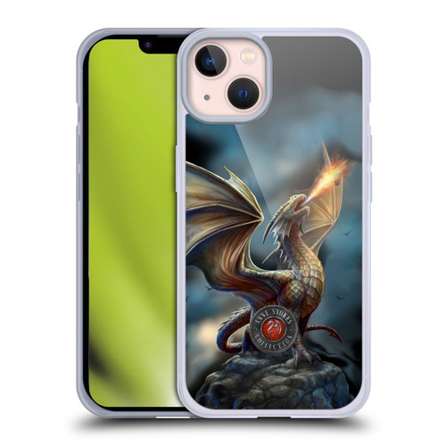 Anne Stokes Dragons Noble Soft Gel Case for Apple iPhone 13
