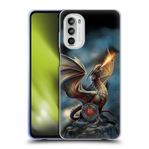 Anne Stokes Dragons Noble Soft Gel Case for Motorola Moto G52