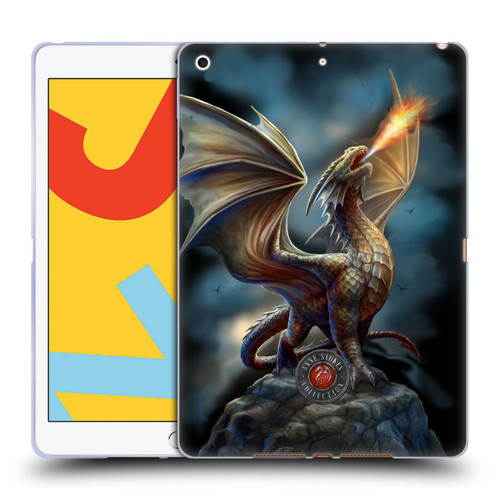 Anne Stokes Dragons Noble Soft Gel Case for Apple iPad 10.2 2019/2020/2021