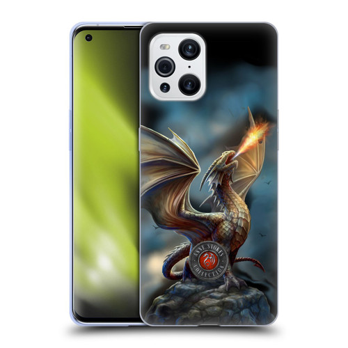 Anne Stokes Dragons Noble Soft Gel Case for OPPO Find X3 / Pro