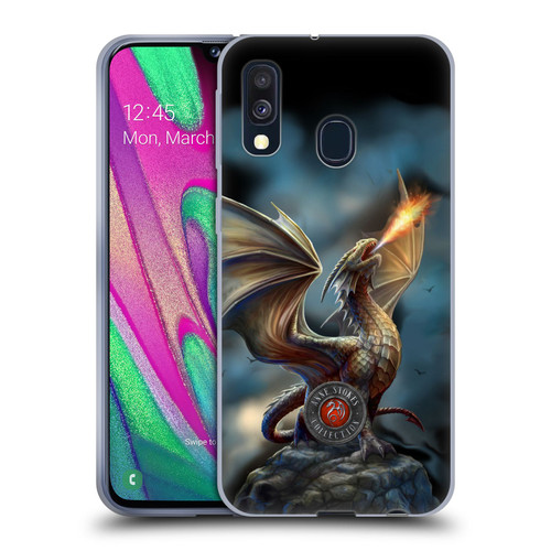 Anne Stokes Dragons Noble Soft Gel Case for Samsung Galaxy A40 (2019)