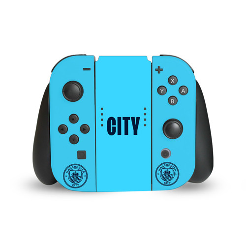 Manchester City Man City FC Logo Art Badge Ship Vinyl Sticker Skin Decal Cover for Nintendo Switch Joy Controller