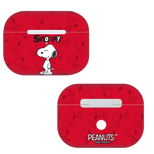 Peanuts Character Fun Snoopy Vinyl Sticker Skin Decal Cover for Apple AirPods Pro Charging Case
