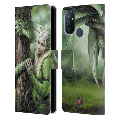 Anne Stokes Dragon Friendship Kindred Spirits Leather Book Wallet Case Cover For OnePlus Nord N100
