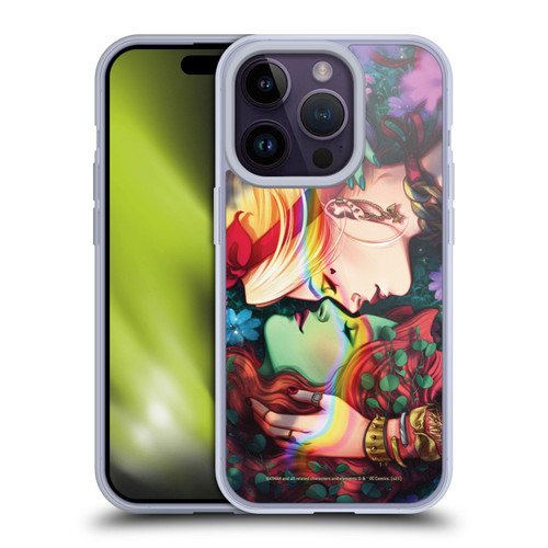 Batman DC Comics Gotham City Sirens Poison Ivy & Harley Quinn Soft Gel Case for Apple iPhone 14 Pro
