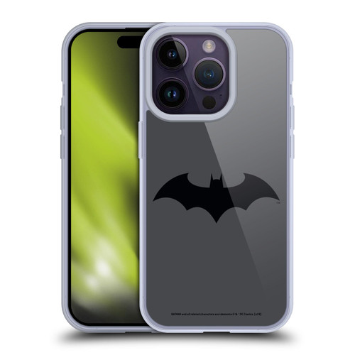 Batman DC Comics Logos Hush Soft Gel Case for Apple iPhone 14 Pro & MagSafe