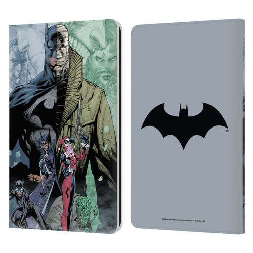 Batman DC Comics Famous Comic Book Covers Hush Leather Book Wallet Case Cover For Amazon Kindle Paperwhite 1 / 2 / 3