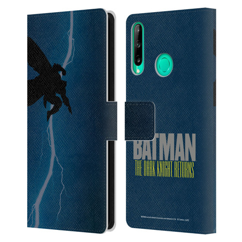 Batman DC Comics Famous Comic Book Covers The Dark Knight Returns Leather Book Wallet Case Cover For Huawei P40 lite E