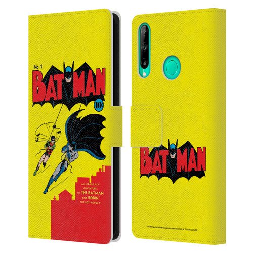 Batman DC Comics Famous Comic Book Covers Number 1 Leather Book Wallet Case Cover For Huawei P40 lite E