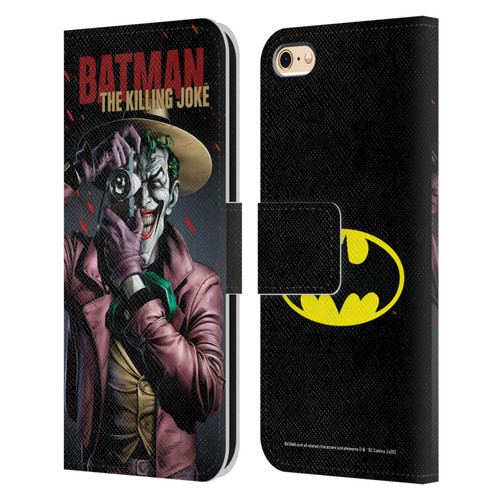 Batman DC Comics Famous Comic Book Covers The Killing Joke Leather Book Wallet Case Cover For Apple iPhone 6 / iPhone 6s