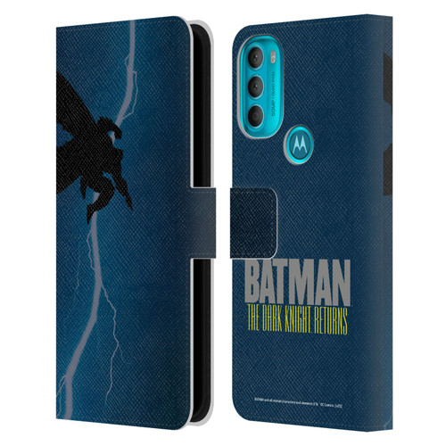 Batman DC Comics Famous Comic Book Covers The Dark Knight Returns Leather Book Wallet Case Cover For Motorola Moto G71 5G