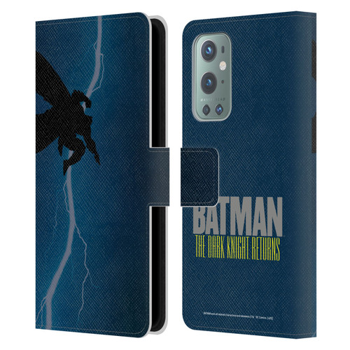 Batman DC Comics Famous Comic Book Covers The Dark Knight Returns Leather Book Wallet Case Cover For OnePlus 9