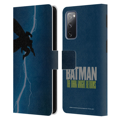 Batman DC Comics Famous Comic Book Covers The Dark Knight Returns Leather Book Wallet Case Cover For Samsung Galaxy S20 FE / 5G