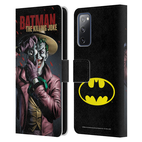 Batman DC Comics Famous Comic Book Covers The Killing Joke Leather Book Wallet Case Cover For Samsung Galaxy S20 FE / 5G