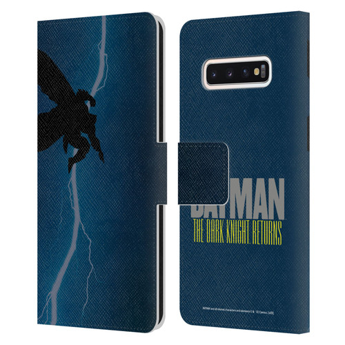 Batman DC Comics Famous Comic Book Covers The Dark Knight Returns Leather Book Wallet Case Cover For Samsung Galaxy S10
